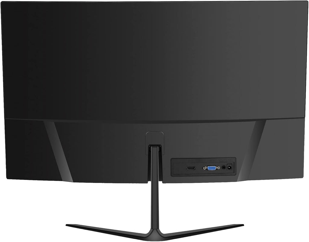24 Inch Curved FHD LED Computer Monitor, Black W94663