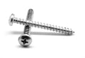 8-12 x 1/2 Sheet Metal Screw Phillips Pan Head Type AB Low Carbon Steel Nickel Plated G916