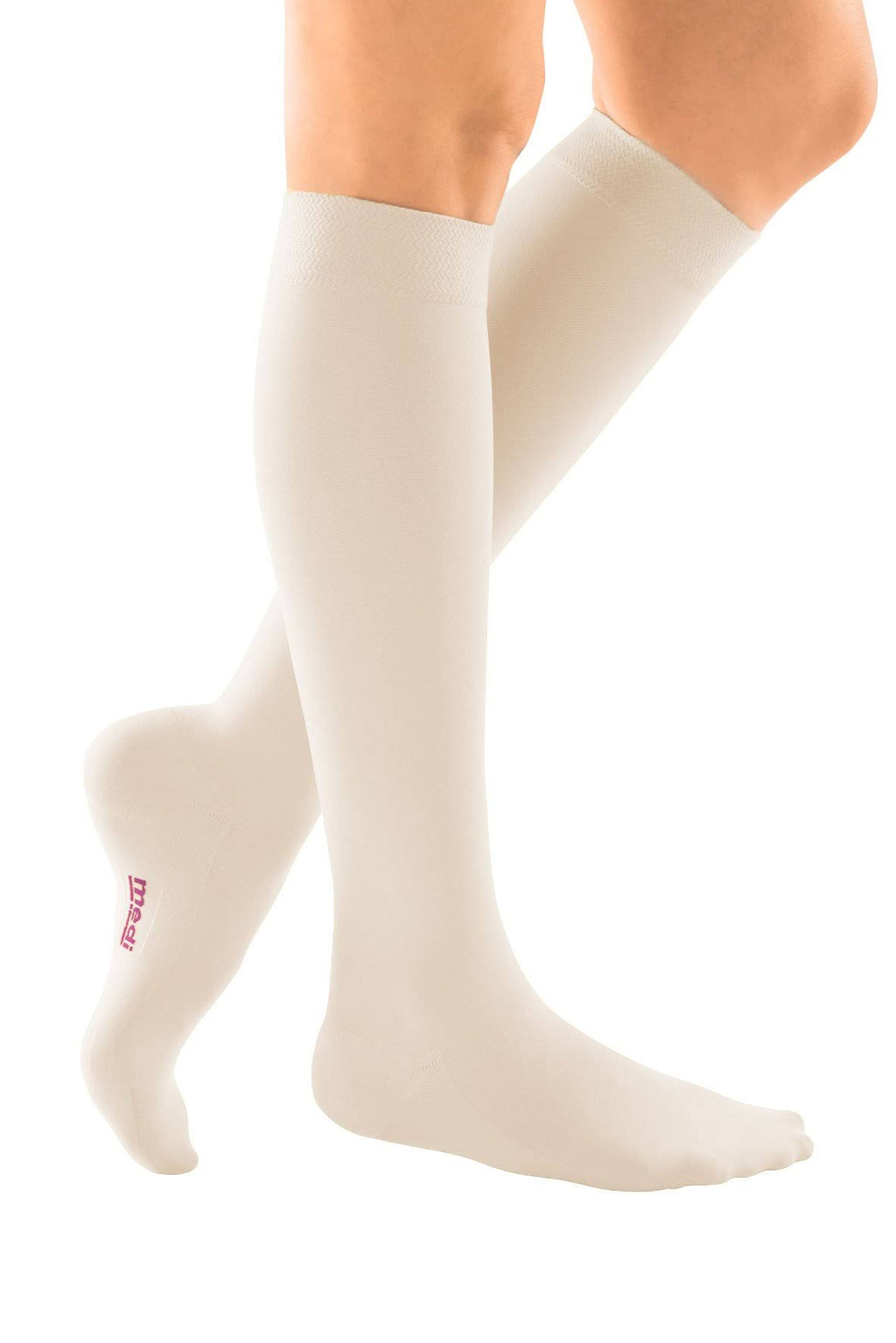 20-30 mmHg Calf High Closed-Toe Compression Stockings D423