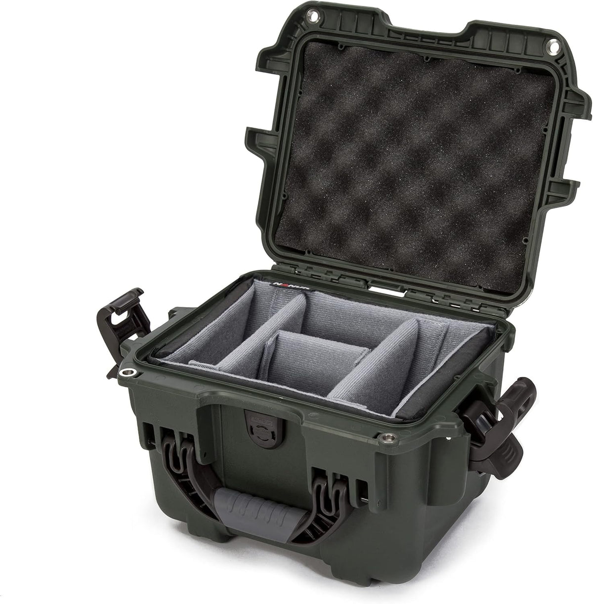 Waterproof Hard Case with Foam Insert, Red, Pack of 2 D623