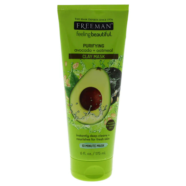 Purifying Avocado Plus Oatmeal Clay Mask, 6 oz C962537