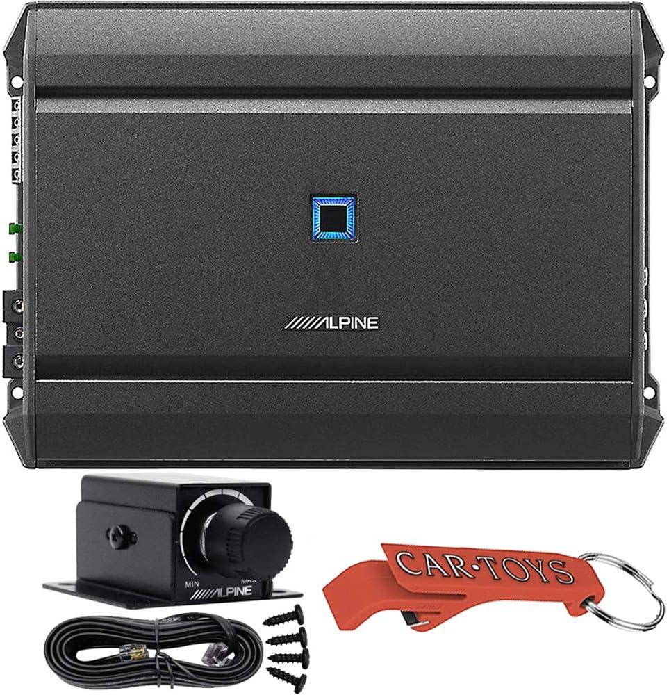 Five Channel Car Digital Amplifier and Remote Controller Bundle H603