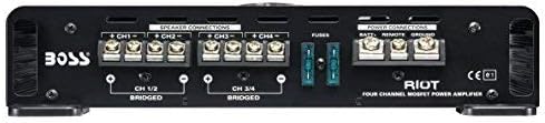 4 Channel Car Amplifier 400 Watts Class A/B F1585