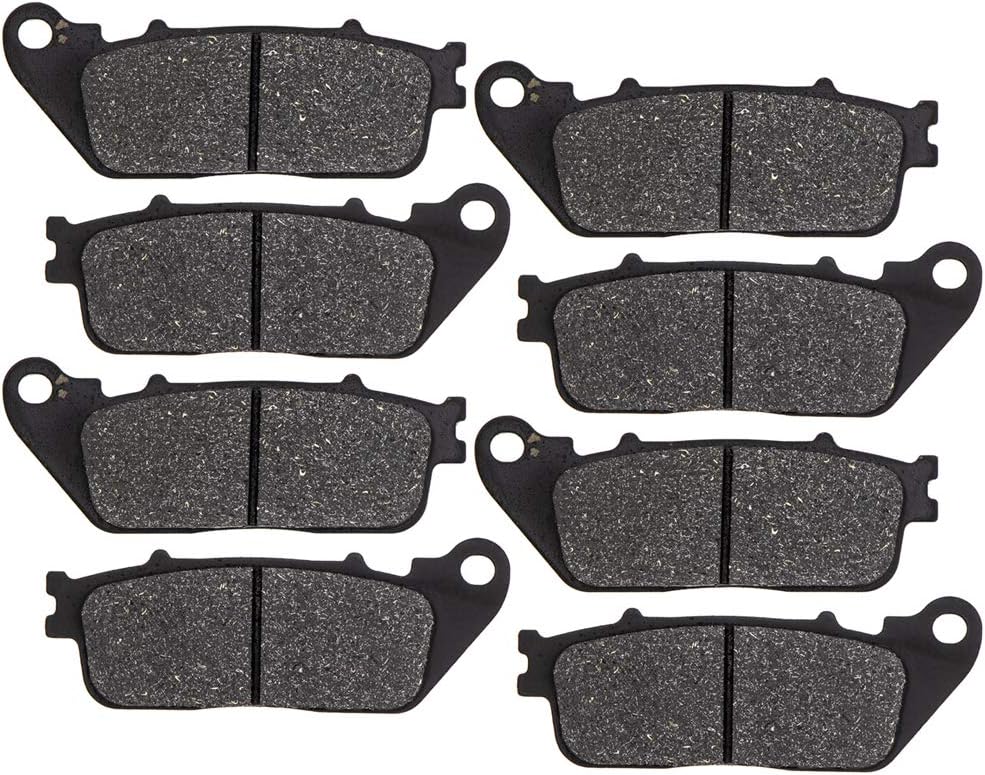 Rear Semi-Metallic Brake Pad Set 4 Pack Q10458