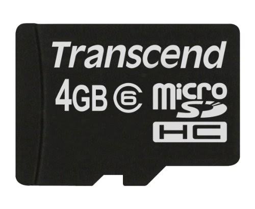 4GB microSD High Capacity Card (Class 6) J390