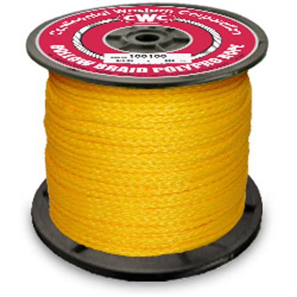 Yellow Polypropylene Rope 5/16" x 500 ft. X737092