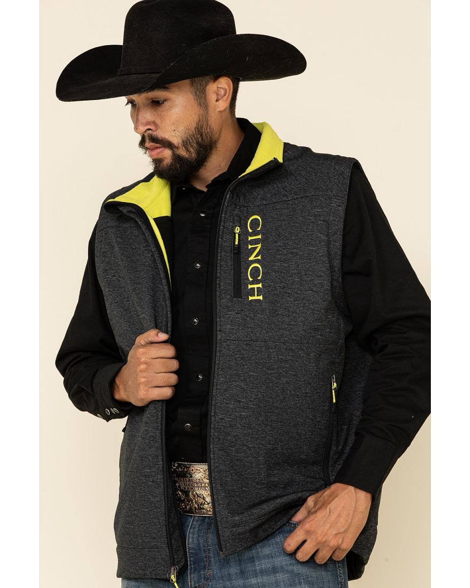 Charcoal Grey Bonded Vest N66914