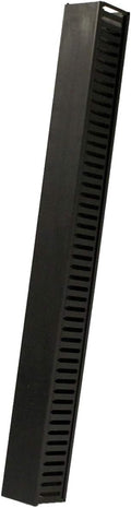 1 Channel Steel Vertical Duct Cable Manager 68 Inches Y82280