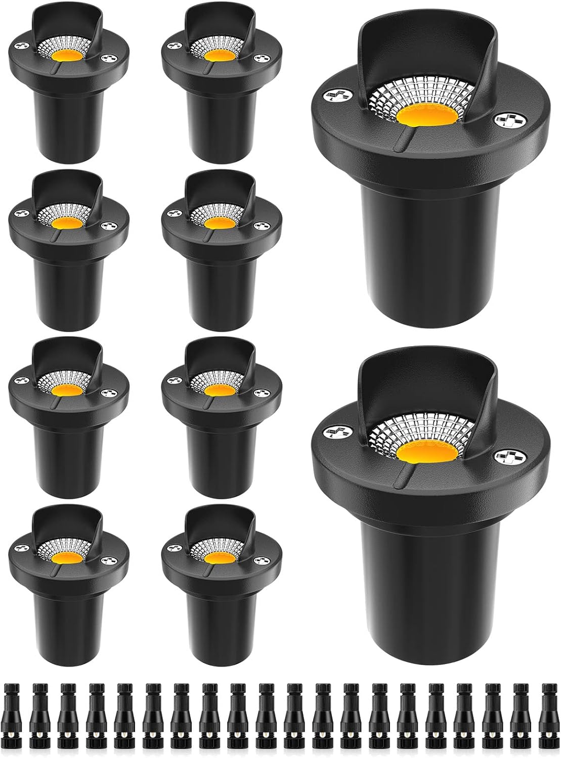 10W Low Voltage Warm White LED Landscape Lights (10PACK) S5461