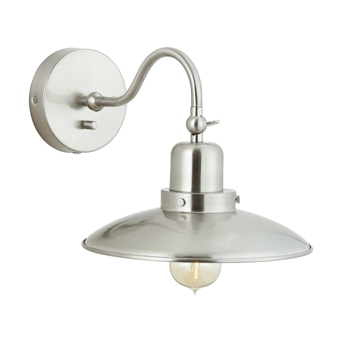 Brushed Nickel 1 Light Sconce Q769